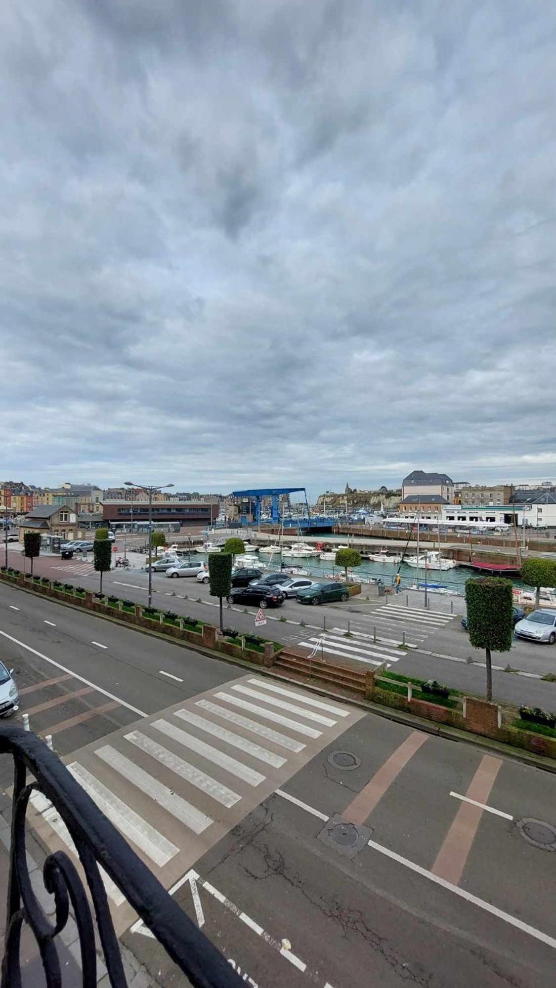 Vue Sur Le Port Studio Le Moussaillon Dieppe Exterior photo